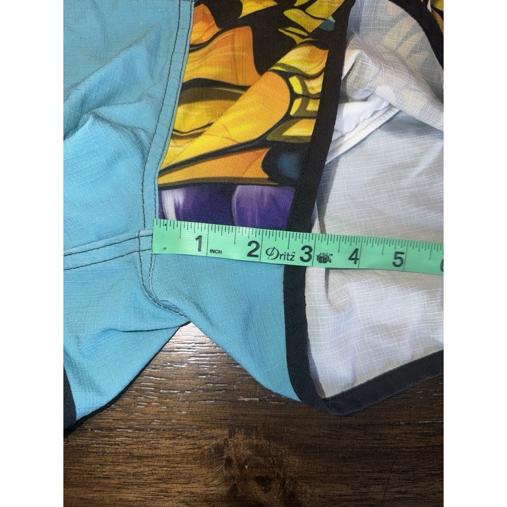 Ink N Burn Shorts Women's 2 Butterfly Colorful Low Rise Lined Running Yoga Gym - Picture 10 of 10